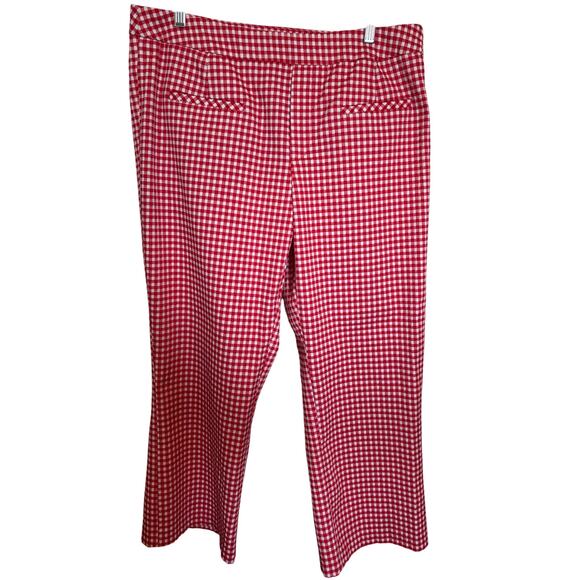 Cato gingham red/white pants size 16W - Picture 1 of 6